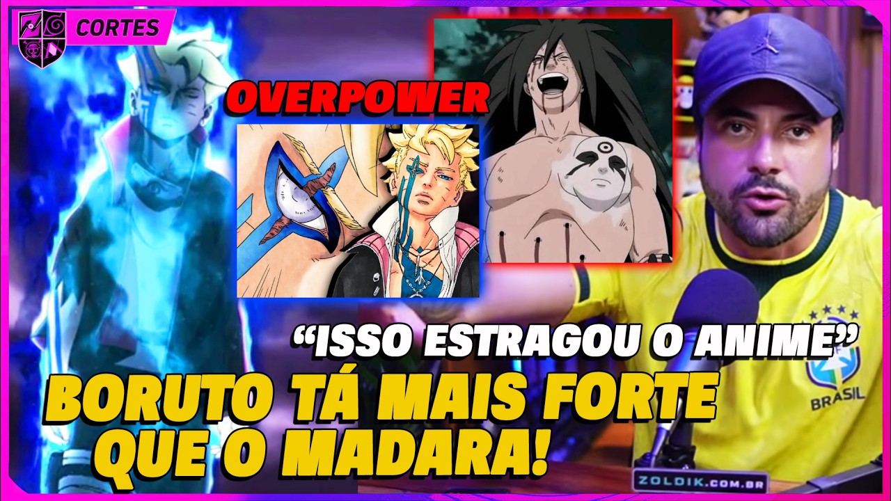 ESCALA DE PODER DE BORUTO ESTRAGOU O ANIME - TÁ MAIS FORTE   QUE O MADARA! - Fred Animes