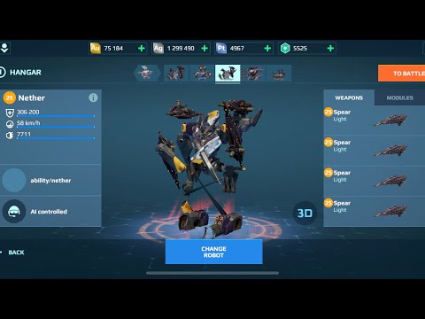 New Nether robot!!!!! Dashing robot??