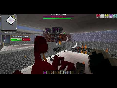 Minecraft Mob Battle: Ghost Wither vs Other mobs