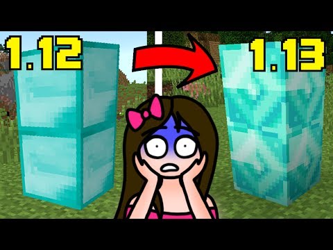 [EL] MINECRAFT 1.13 CAMBIA TUTTO! Nuovi Diamanti, Legno, Ossidiana, Fiori!