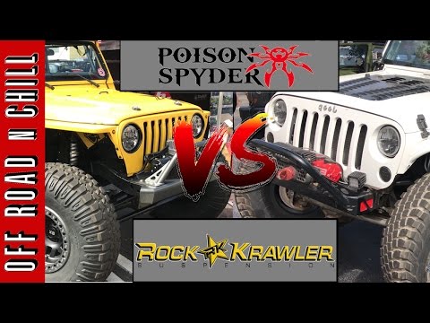 Poison Spyder Vs Rock Crawler
