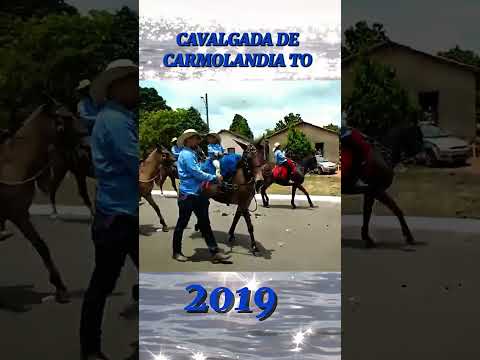 cavalgada de Carmolândia Tocantins 2019
