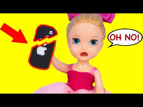 Elsa Drops her iPhone and gets into Trouble!