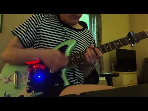 The Title Track - Origami Angel - guitar cover with A Little Thunder pickup!