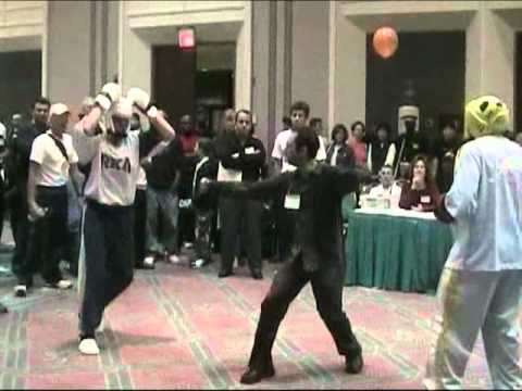 Ryan Freeman vs  Donald Vickers Continuous Sparring 2004 AKA Grands