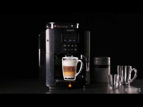 Bean to cup EA8150 -  How to make a Latte