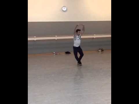 Ballet brothers jumping