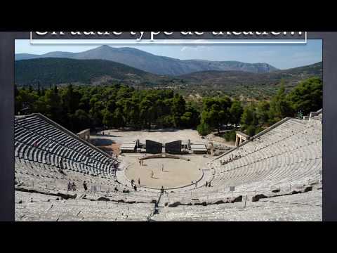 Ce qu'est le théâtre grec