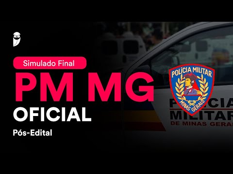 Simulado Final PM MG - Oficial - Pós-Edital - Correção