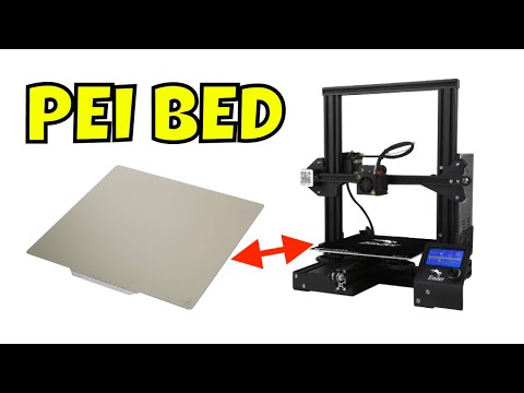Creality PEI Magnetic BED on Creality Ender 3 PRO