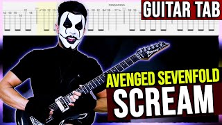?AVENGED SEVENFOLD?[ Scream ] cover by Masuka | LESSON | GUITAR TAB