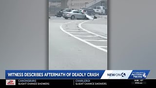 Witness recounts deadly crash on Fort Duquesne Bridge ramp