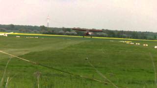 preview picture of video 'PZL-104 Wilga take off at Laucha regional Airport'