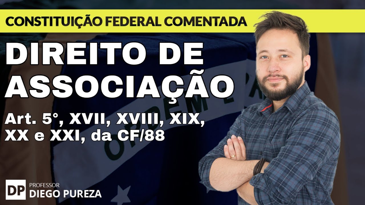 Direito de Associação - Art. 5º, XVII, XVIII, XIX, XX e XXI, da CF/88