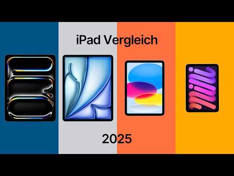 Welches iPad für Schüler und Studenten 2025? (Alle iPads im Vergleich)
