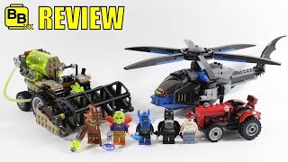 YouTube thumbnail: LEGO BATMAN SCARECROW HARVEST OF FEAR 76054 SET REVIEW