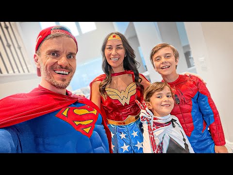 HALLOWEEN DA FAMÍLIA BRANCOALA NOS EUA 🎃 ESPECIAL 2023 - Super-Heróis Style