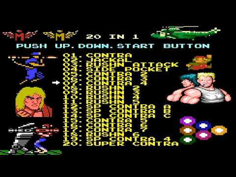 NES 20 in 1 Gameplay : 90s Childhood Memories Reloaded!
