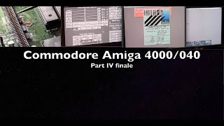 Project Amiga 4000 P4-  All Repaired!  Interesting find on original hard drives!