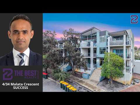 4/34 Malata Crescent, Success, WA 6164, 2 chambres, 2 salles de bain, Apartment