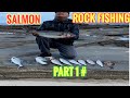 Mancing surfcasting / ROCK FISHING di great ocean road, PART 1# Catch clean and cook ROCK COD FISH.