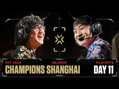 PRX vs. LOUD — VALORANT Champions Shanghai — Playoffs Stage — Day 11