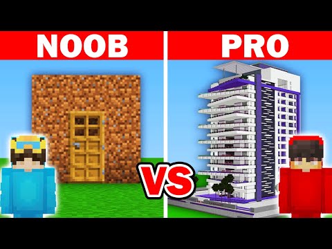 Nico - NOOB vs HACKER: I Cheated in a Build Challenge in Minecraft