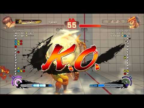SSF4AE2012 ice0age r (Adon) vs OTinhoso (Guy) - Endless Matches 720p HD