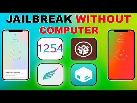 Jailbreak iOS 12.5.5 Without Computer/No PC| Chimera Jailbreak iOS 12-12.5.5| Install Cydia & Sileo
