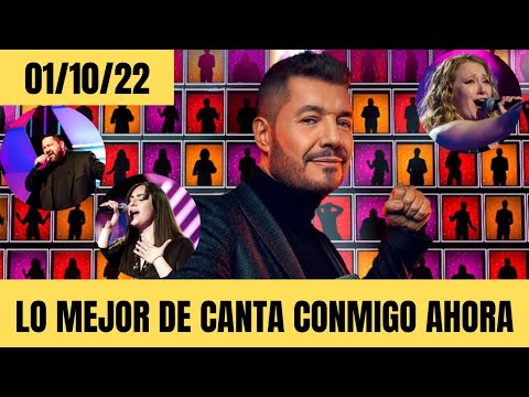 LO MEJOR CANTA CONMIGO AHORA - Programa del 01/10/22
