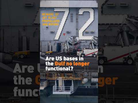 Are US bases in the Gulf no longer functional?