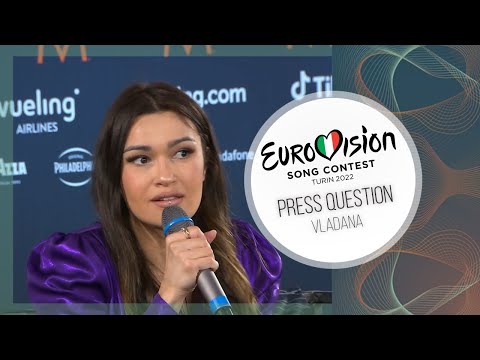 PRESS QUESTION ► Vladana (Montenegro Eurovision 2022)