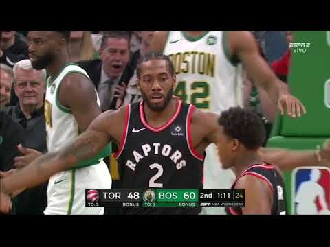 Kawhi Leonard (33PTS/4STL/2AST/4REB) - All Highlights - Raptors vs Celtics 2019.1.16