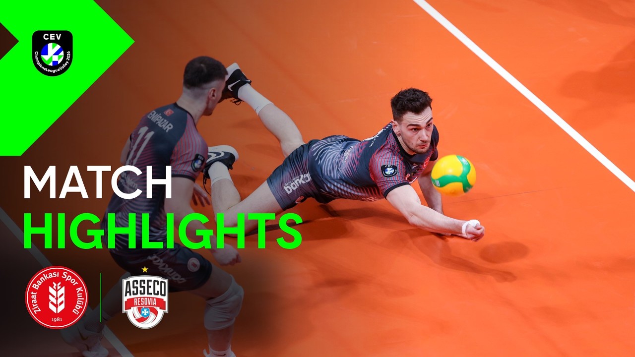Highlights | Ziraat Bankkart Ankara vs. Asseco Resovia Rzeszow  | CEV Champions League Volley 2026