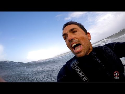 KiteSurfing the BIGGEST Waves on the Planet