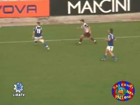 Grande azione e Gol di Francesco Montervino in Salerno Calcio - Anziolavinio 08/12/2011