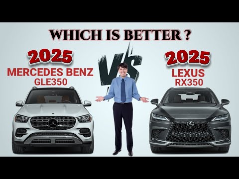 2025 Mercedes Benz GLE350 vs 2025 Lexus RX350 F SPORT - Which is Better?