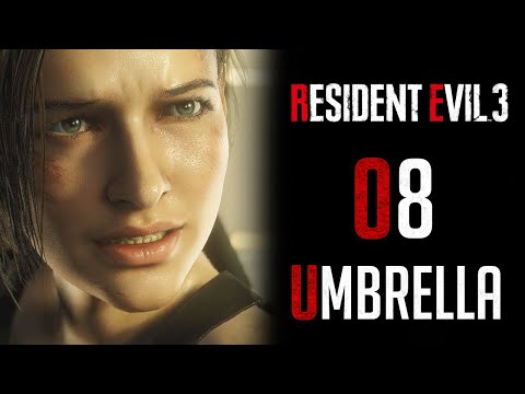 Resident Evil 3 Remake PL E08 DARK SECRETS OF UMBRELLA! Gameplay PL 4K60