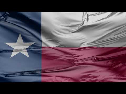 🏳️State Flag of Texas & State Song | USA  🏳️