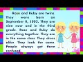 Reading Comprehension For Third Grade Level