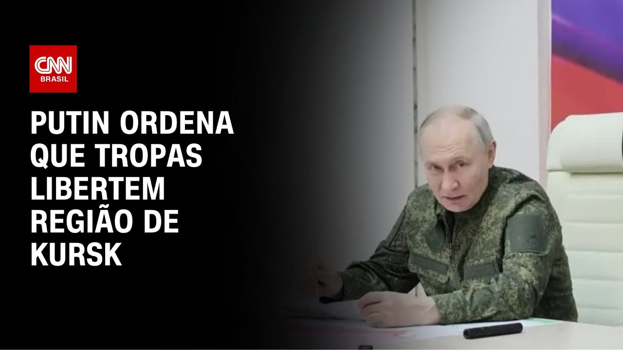 Putin visita região de Kursk pela primeira vez desde invasão da Ucrânia | CNN NOVO DIA