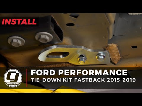 2015-2023 Mustang Fastback Install: Ford Performance Tie-Down Kit