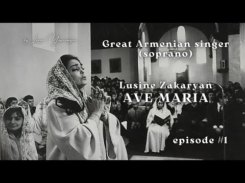 AVE MARIA by Lusine Zakaryan | Great Armenian singer (soprano)