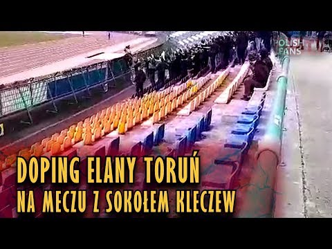 Doping Elany Toruń na meczu z Sokołem Kleczew [LQ] (24.03.2018 r.)