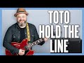 Toto Hold The Line Guitar Lesson Tutorial
