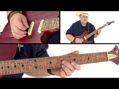 Johnny Hiland Guitar Lesson - G Standard Country Intro Performance - Ten Gallon Guitar