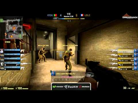 Demi-finale Dreamhack Valencia 2014 - Team-LDLC vs k1ck - map 3