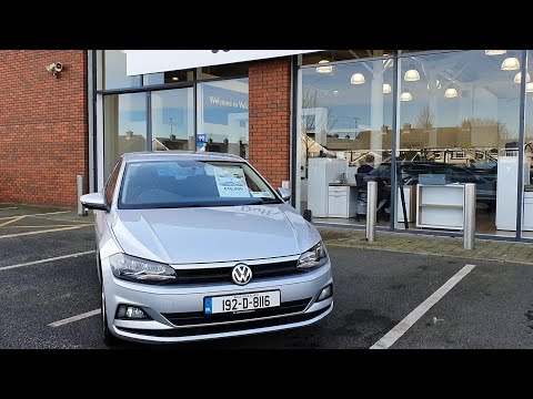192D8116 - 2019 Volkswagen Polo TL 1.0 M5F 65HP 5DR 16,900