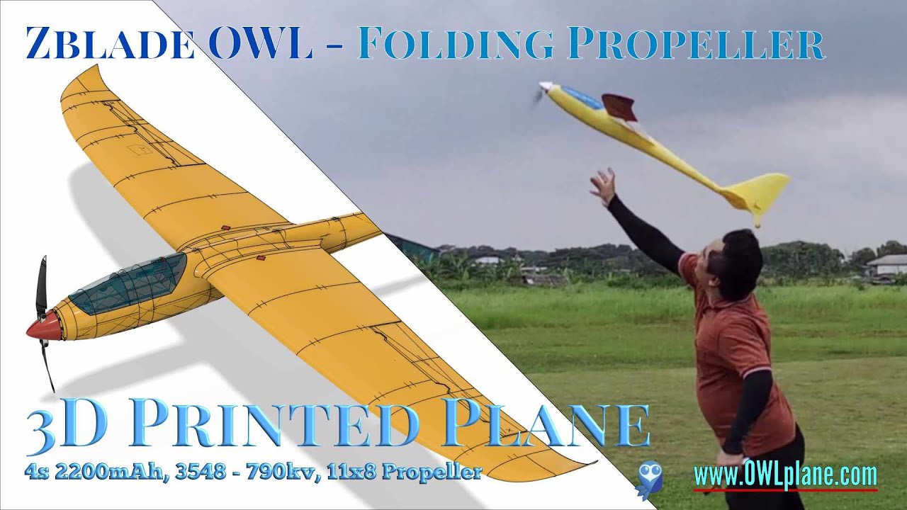Maiden ZBLade OWL with Folding Propeller (w/o Landing Gear)