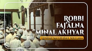 Download lagu Robbi Fajalna Minal Akhyar - Qosidah di Maulid Haul Solo 2024 mp3